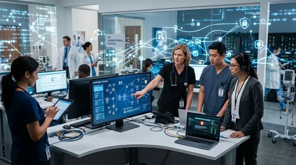 découvrez le fonctionnement des organisations d'échange d'informations de santé et les enjeux clés liés à la sécurité, l'interopérabilité et l'amélioration des soins.